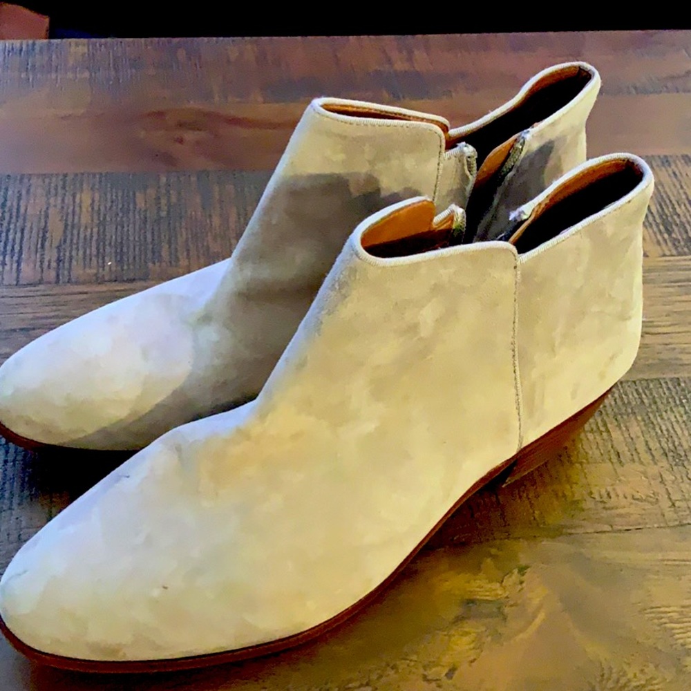 Sam Edelman Tan Suede Ankle Boots